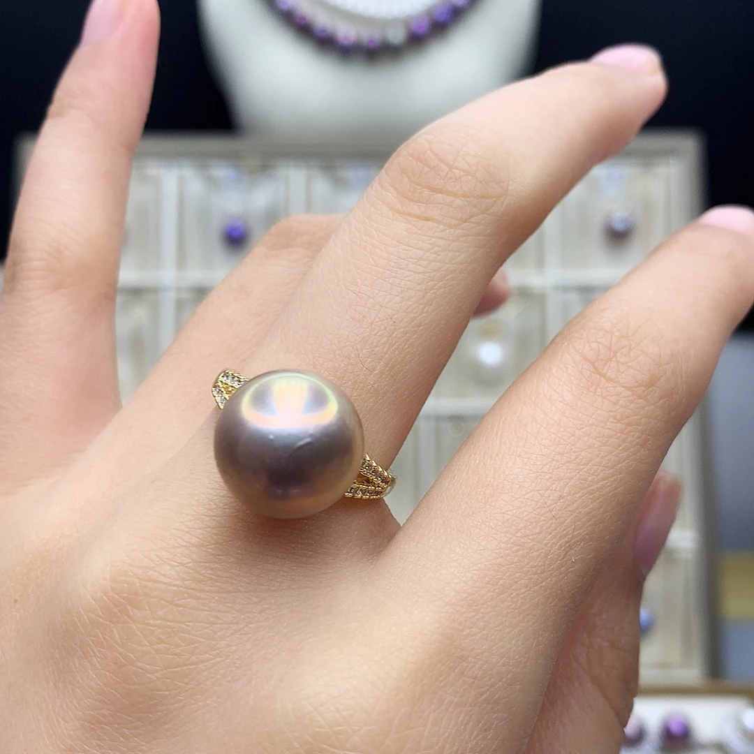 颈饰合金淡水珍珠