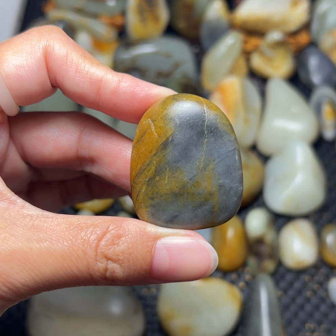 和田玉未镶嵌挂件21