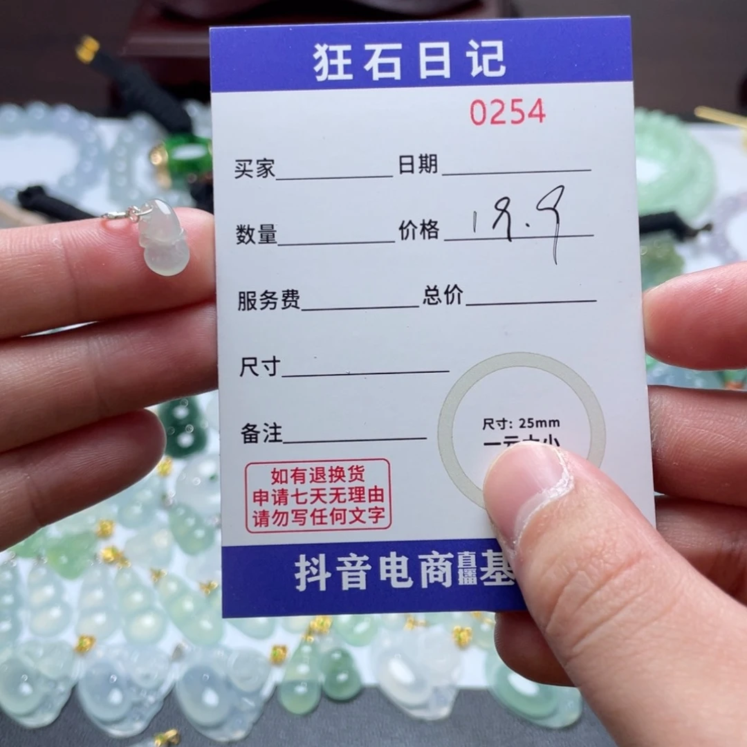 翡翠颈饰银S925镶嵌天然A货缅甸翡翠 拍一发一