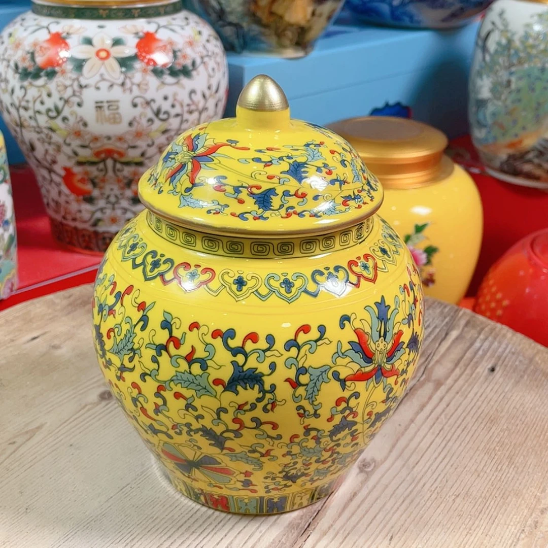 【闪购商品】罐陶瓷茶叶罐密封罐