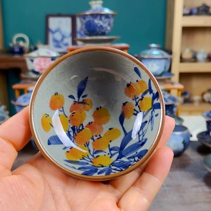 瓷片手工制作工艺精湛等特点