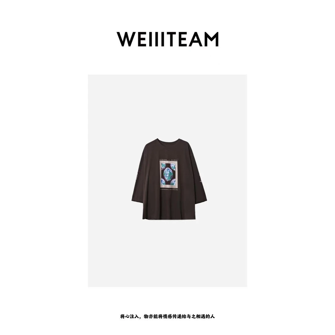 WEIIITEAM  复古生巧长袖印花T  865032