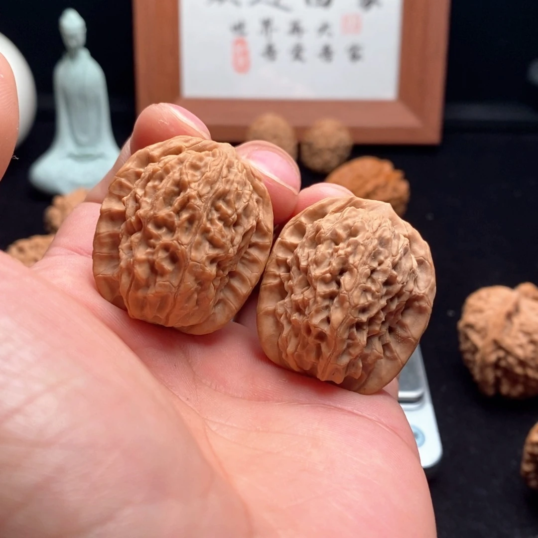 文玩核桃吊坠宋马老四33