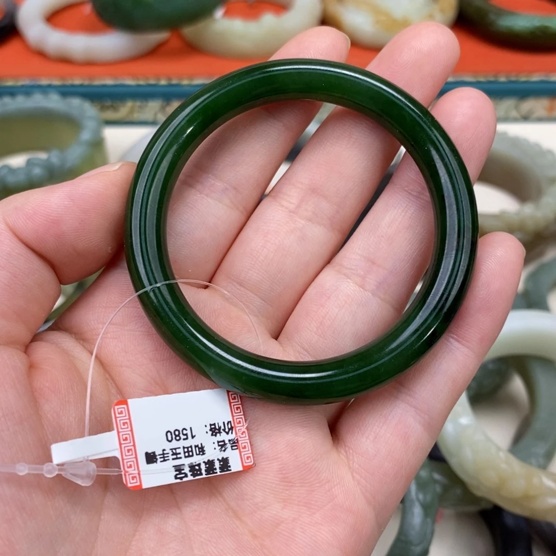 和田玉手镯未镶嵌（***）50