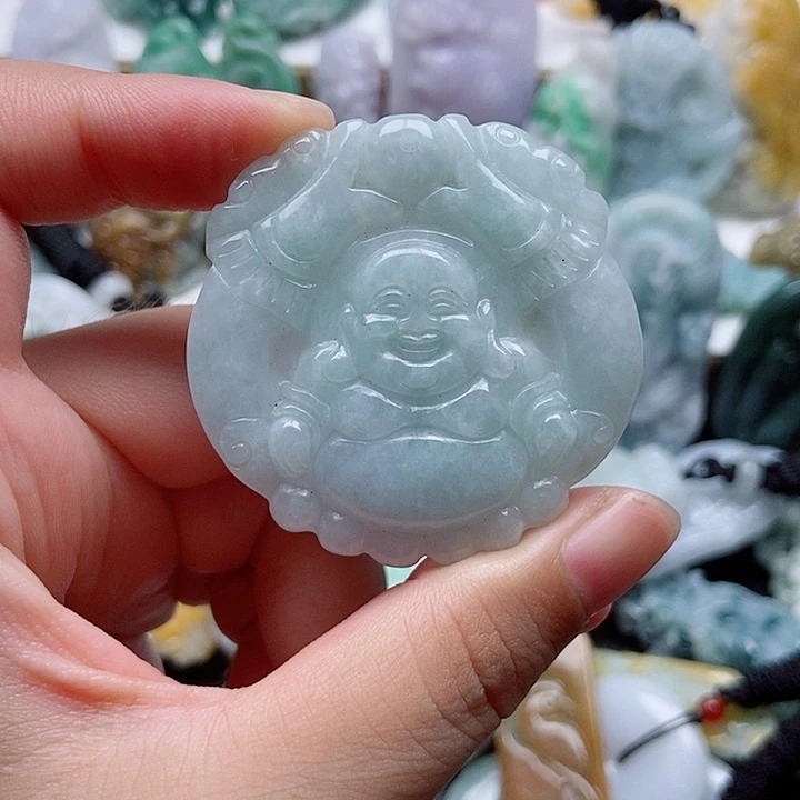 吊坠(不含链)未镶嵌翡翠1
