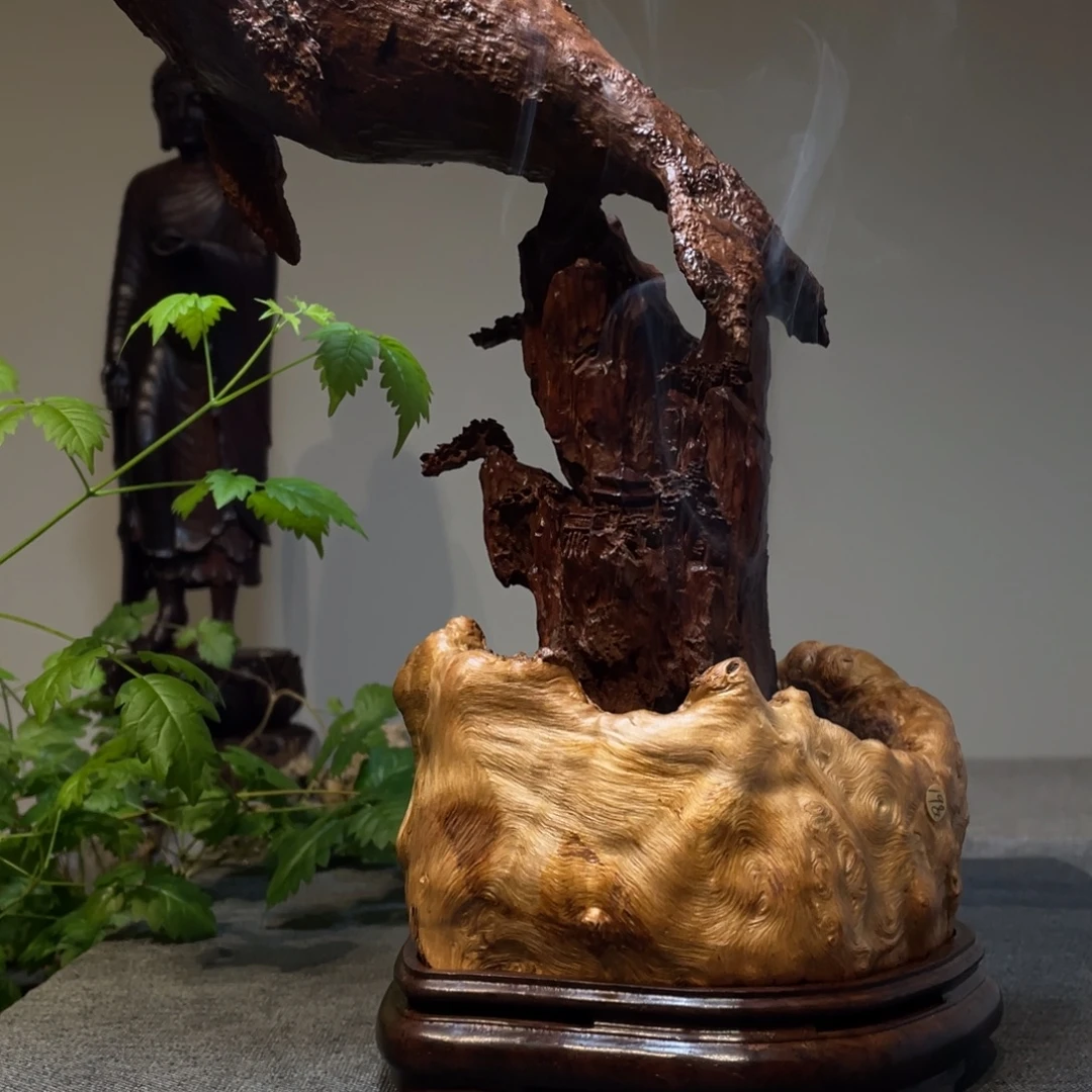柏***伦香榧木木雕工艺精湛精巧精致精美