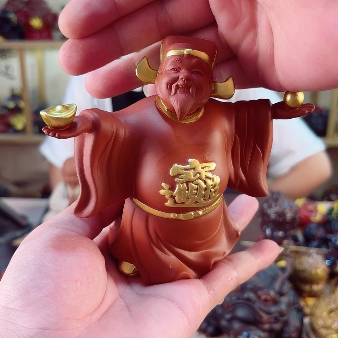 紫砂茶宠紫陶树脂茶宠摆件