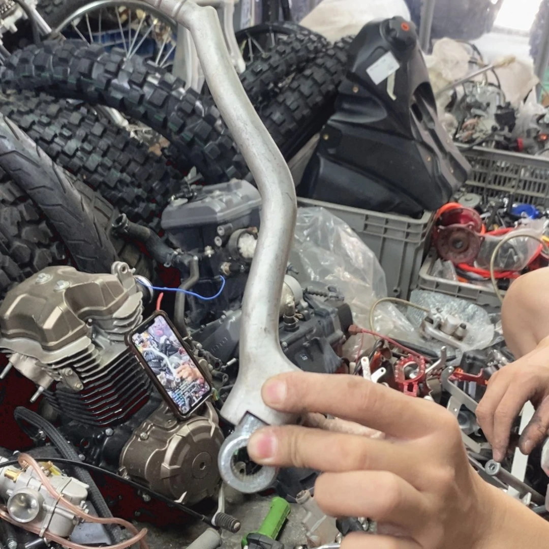拆车铝合金启动杆一个nc250