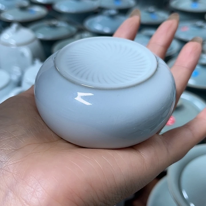 清****瓷片原产地汝瓷生产瑕品