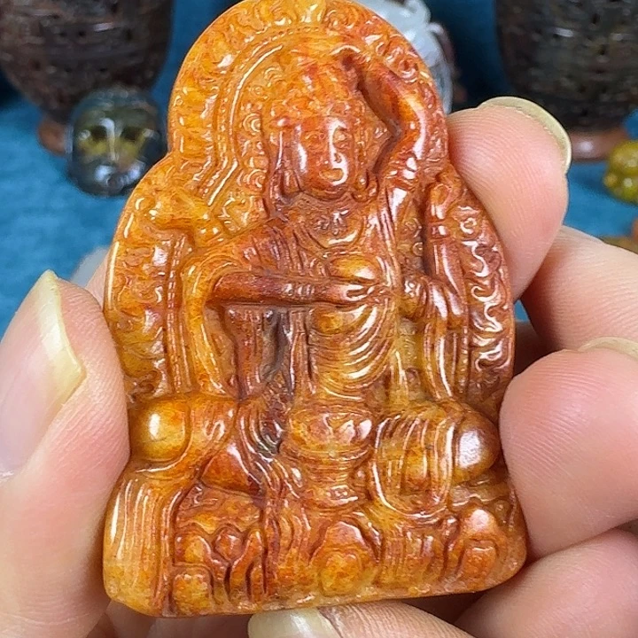 和田玉（糖玉）未镶嵌挂件