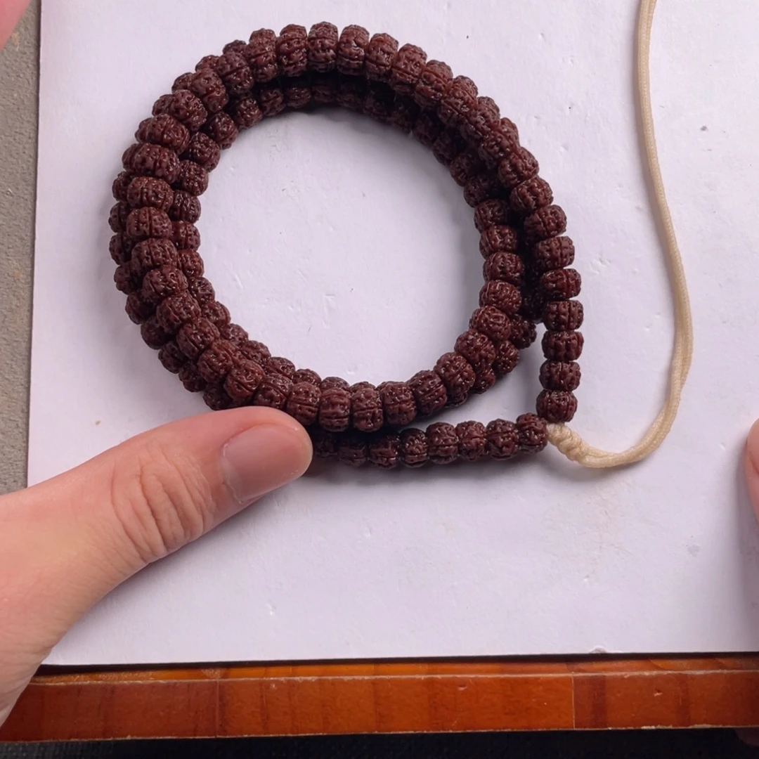 金刚菩提吊坠藏切盘龙108尺寸8