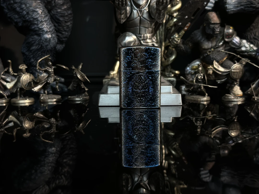 熏蓝富贵牡丹L（无煤-油）