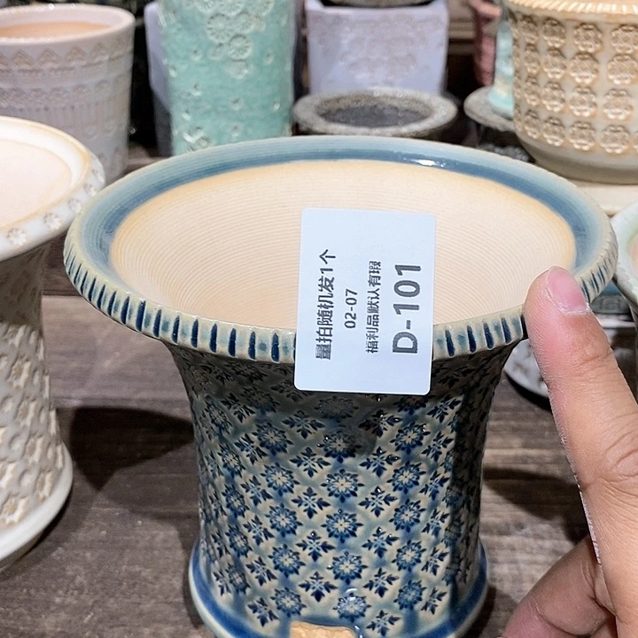 七里烧花盆2-7-100口径14天****漫