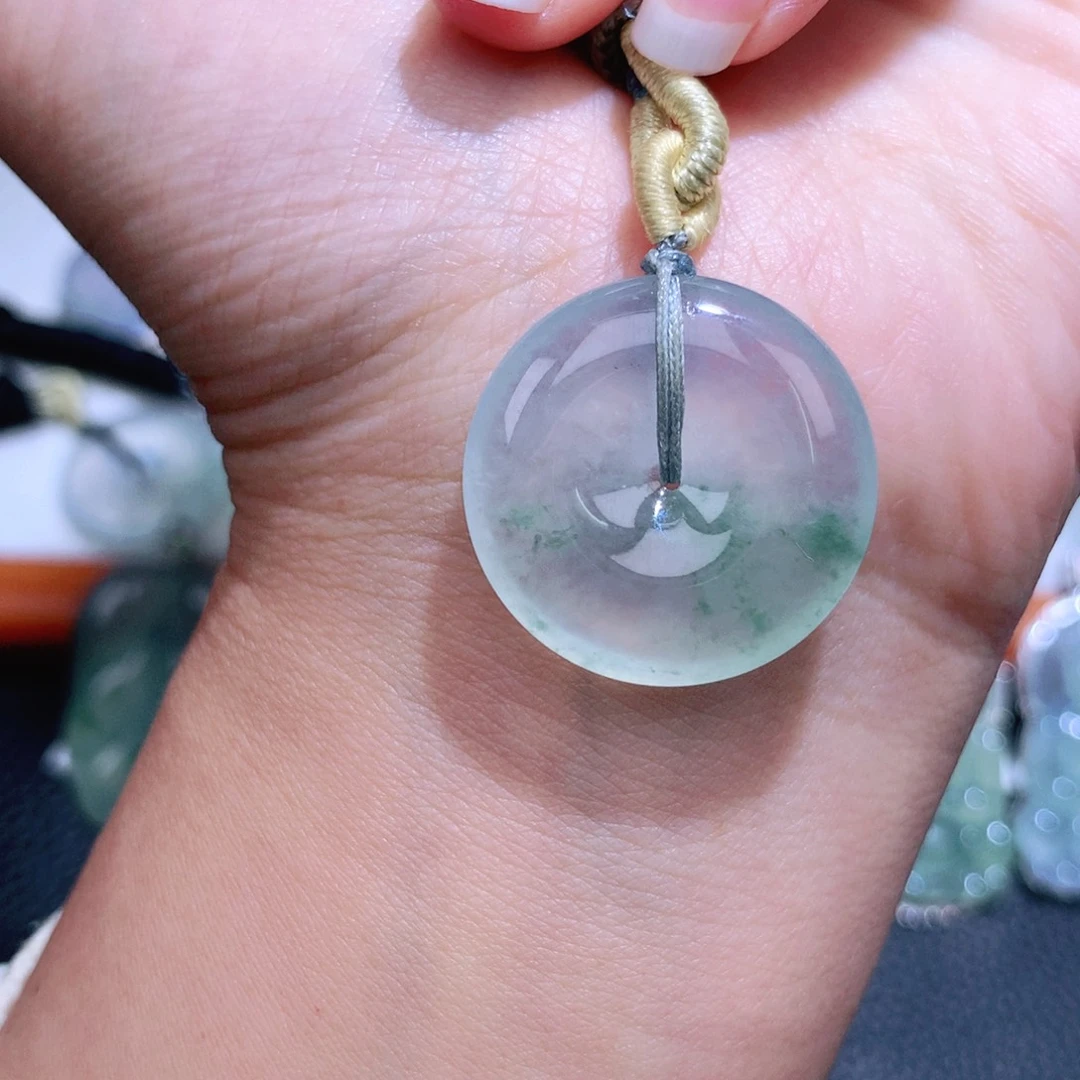 颈饰未镶嵌翡翠扣子