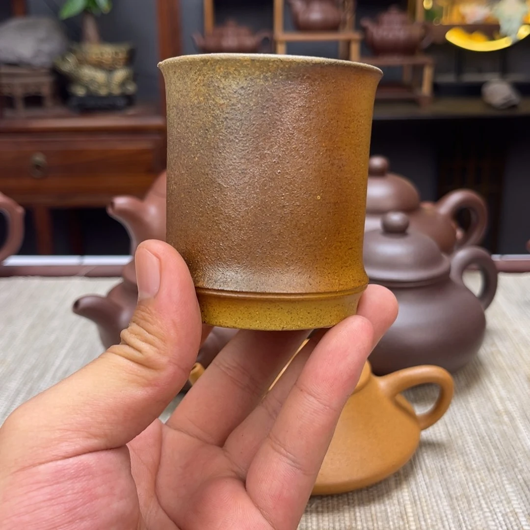茶壶段泥柴烧主人杯