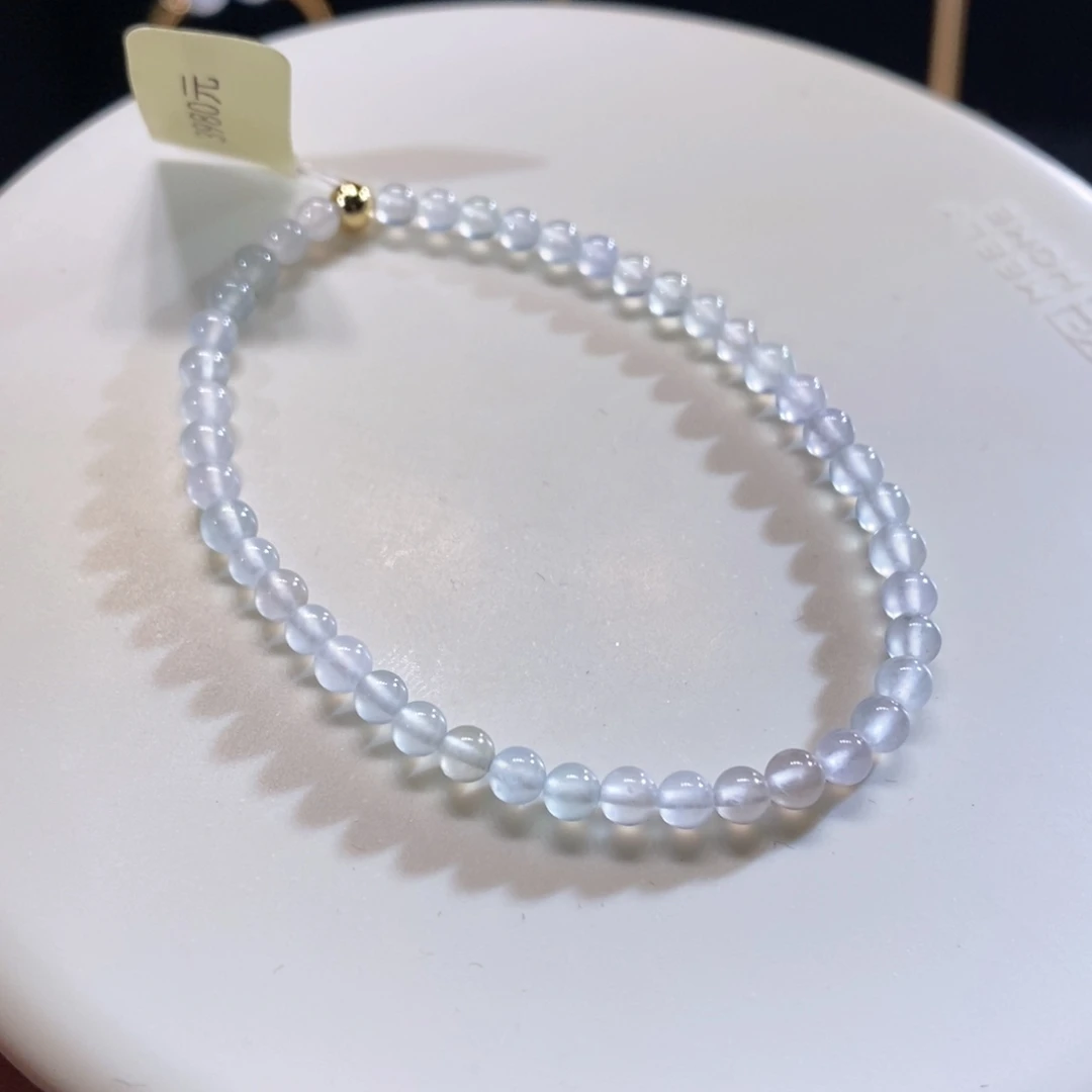 翡翠未镶嵌吊坠(不含链)翡翠高冰米珠手串