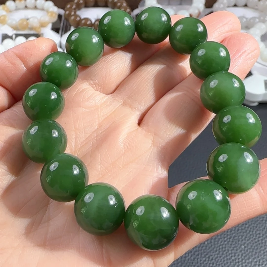 和田玉手串未镶嵌