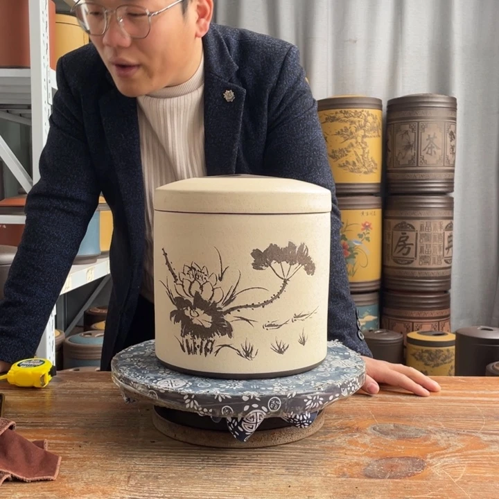 紫砂茶叶罐茶叶罐