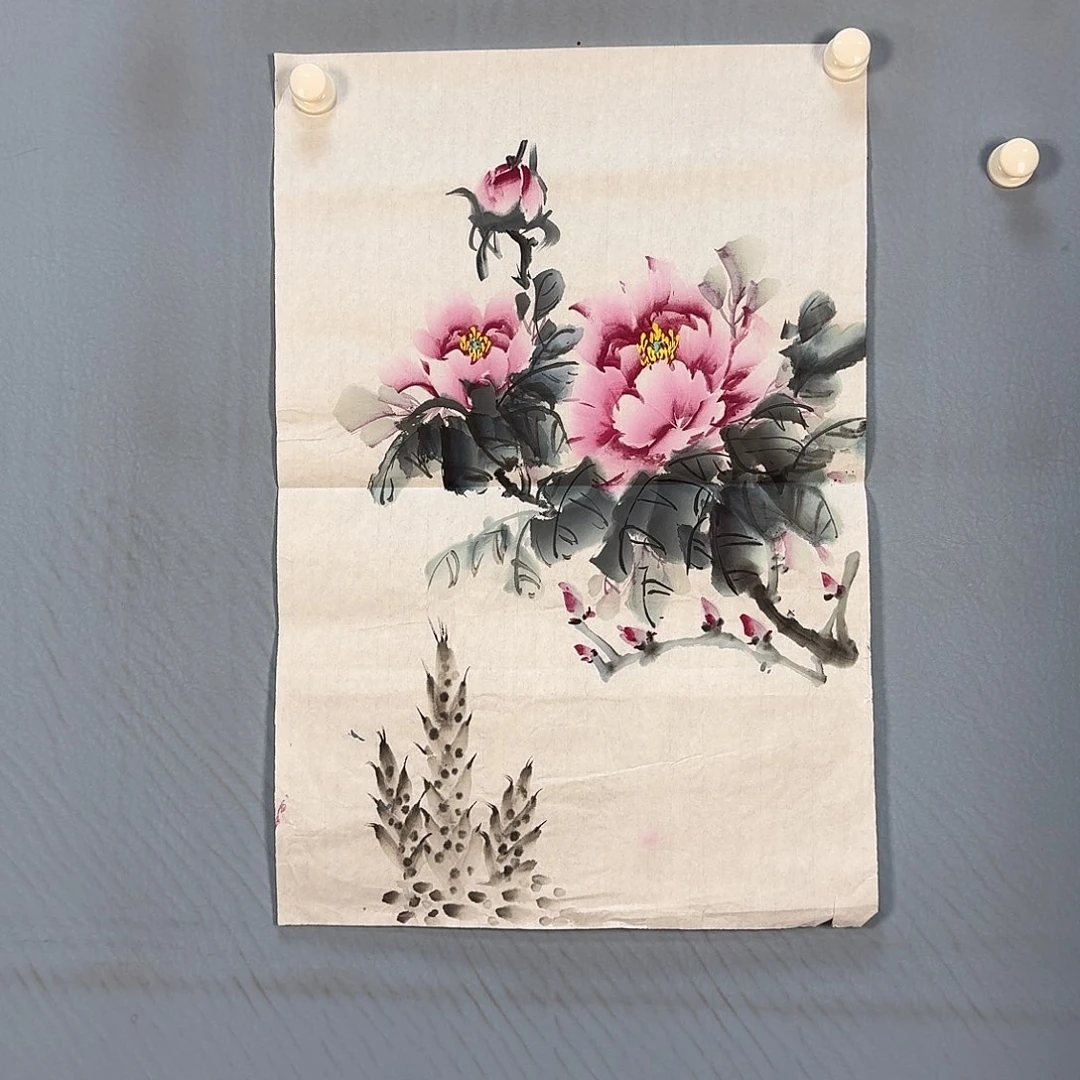 国画1099 牡丹一如他怨江南