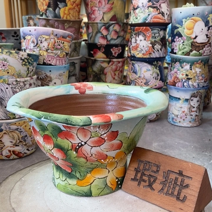 景德镇艺术手绘作品