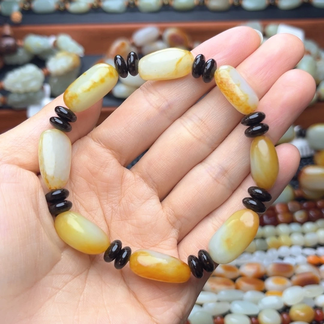 和田玉手链未镶嵌