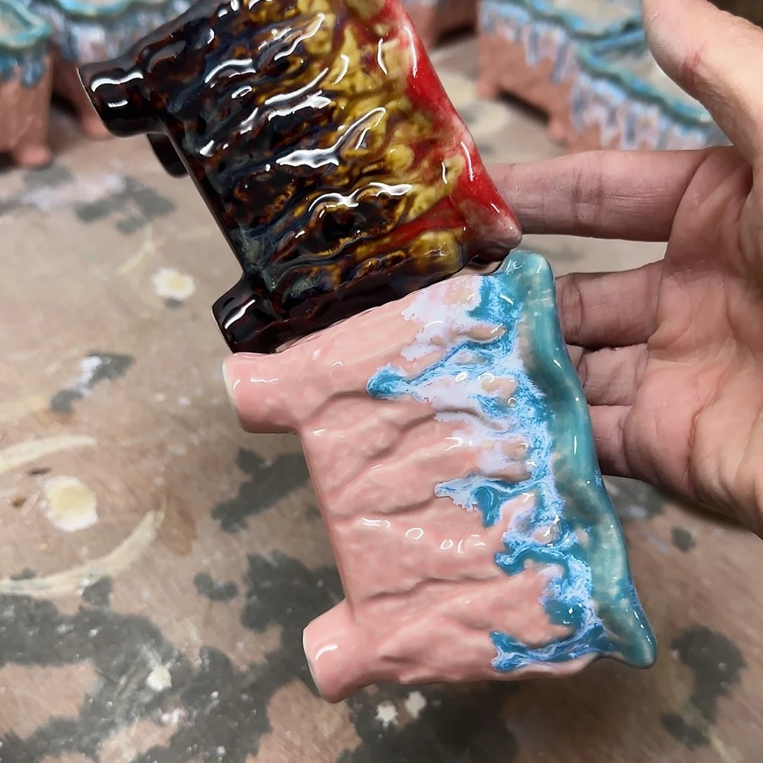 陶瓷2个··订单自动合并·口径误差0.5左右··