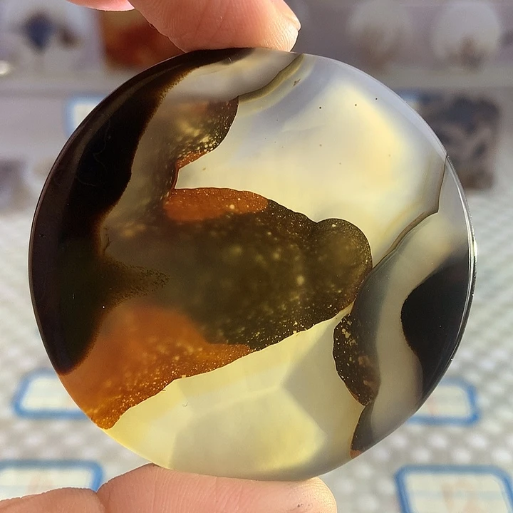 玛瑙/玉髓颈饰合金