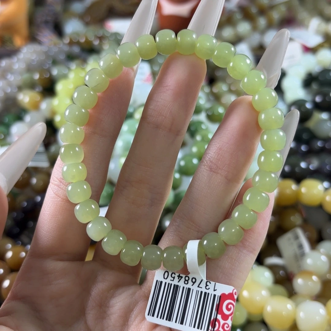 和田玉未镶嵌手链50