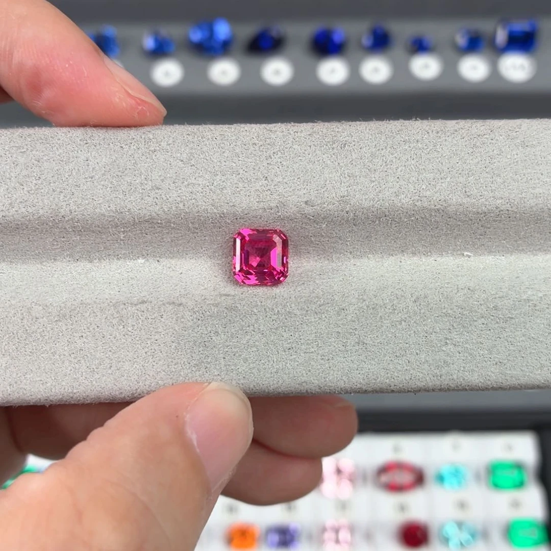 完***天合成（培育）蓝宝石裸石未镶嵌2.54ct
