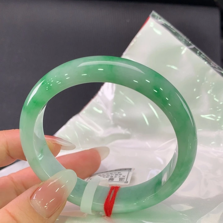 未镶嵌手镯翡翠正圈58