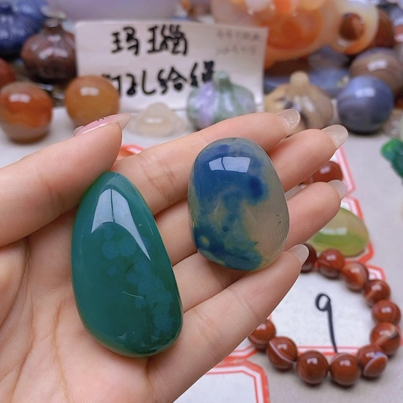 【闪购商品】未镶嵌玛瑙/玉髓珠宝半成品思*