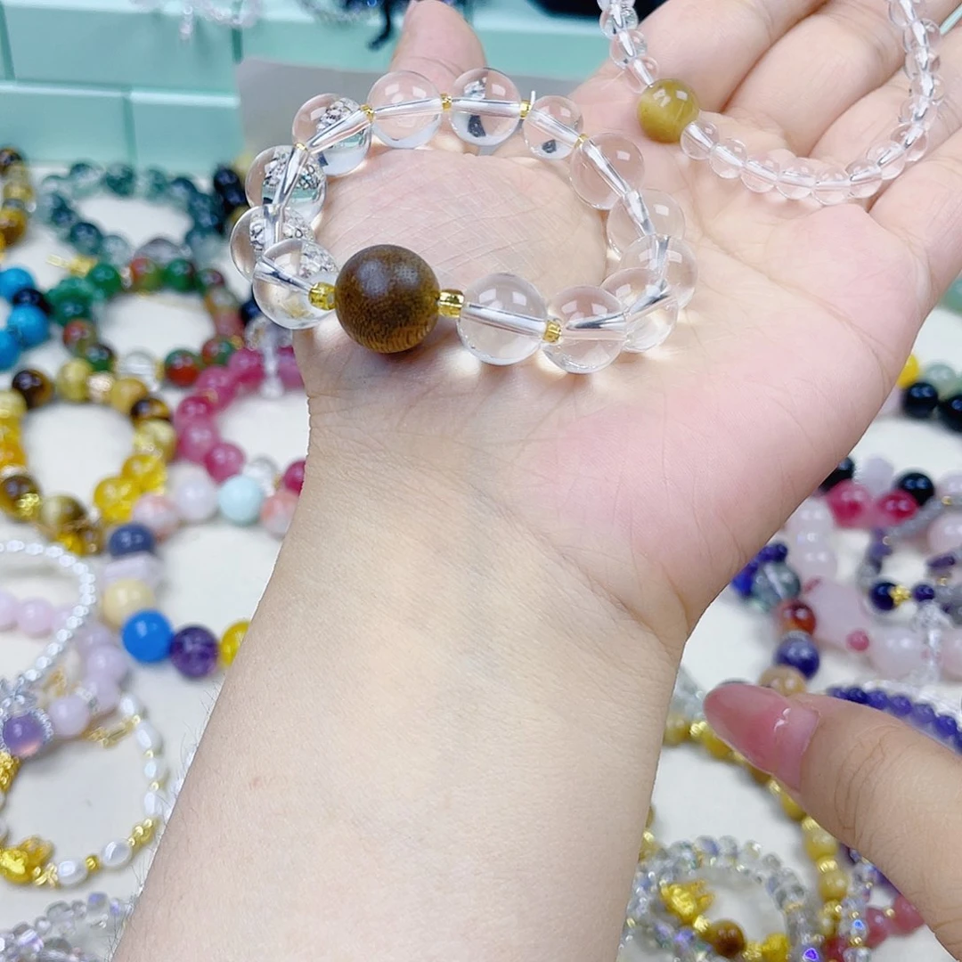 手饰针钠钙石银S925镀金镶嵌