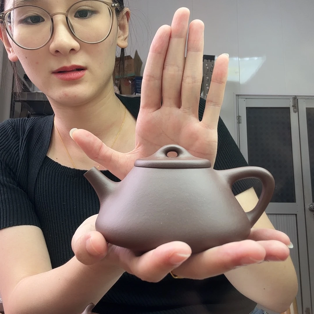 兜***牌紫砂茶壶子冶半手尾款