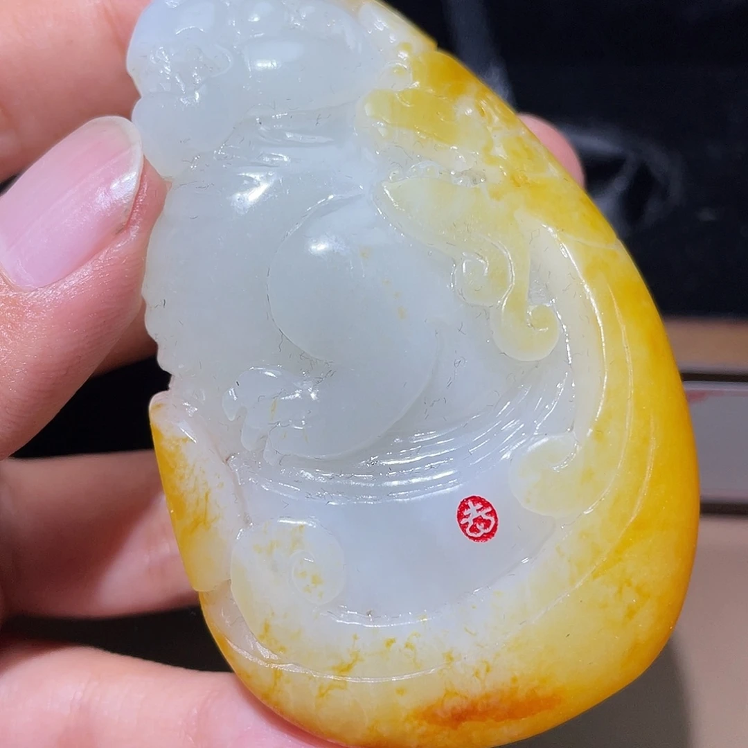 和田玉颈饰未镶嵌Y