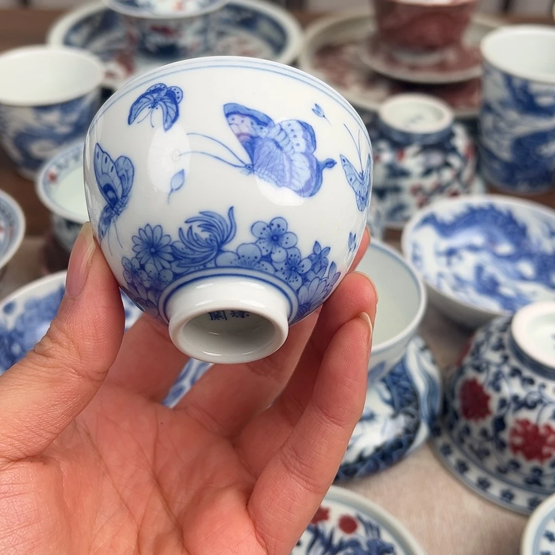 s****7瓷杯子手工手绘杯子