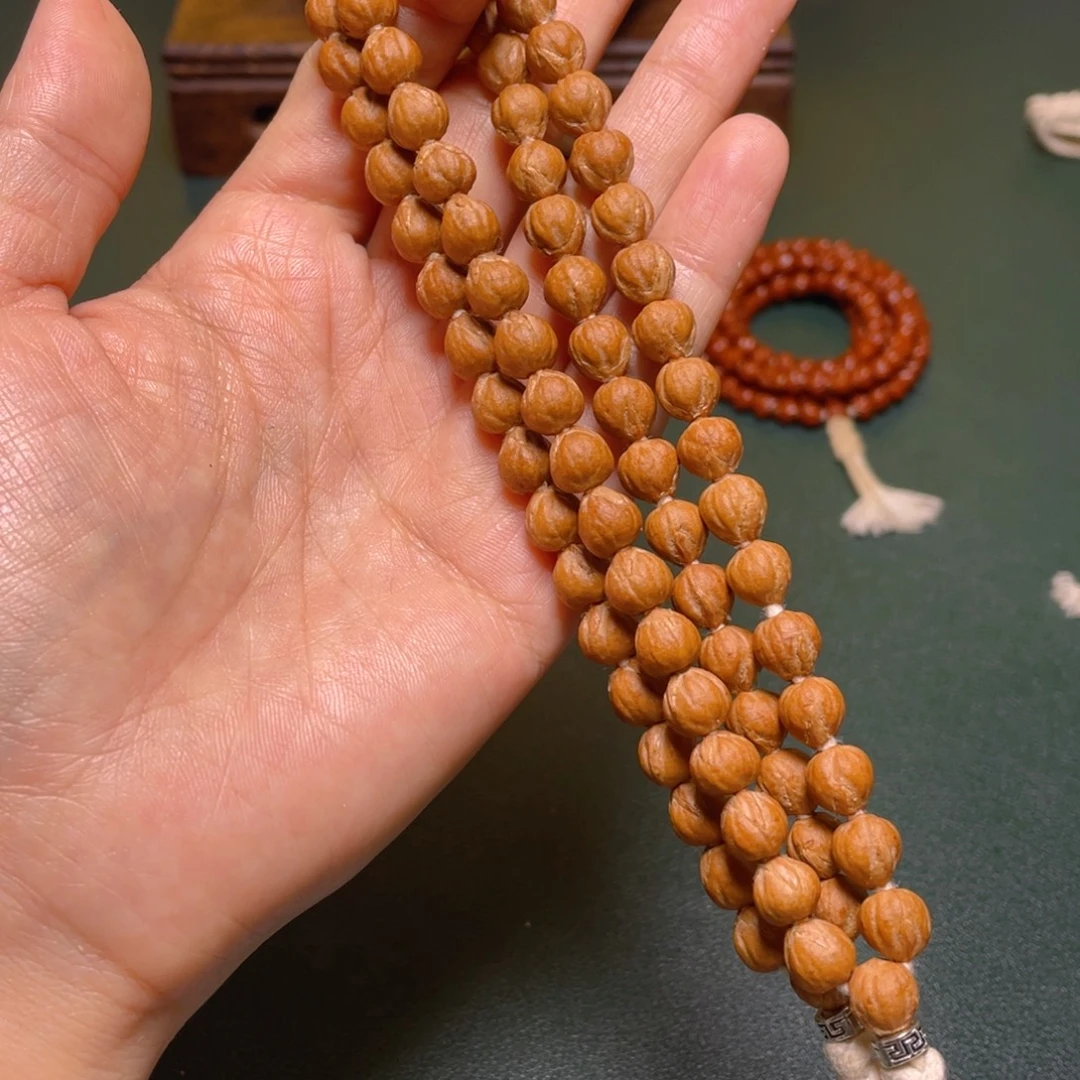 柏香籽/百香籽吊坠莲花手持