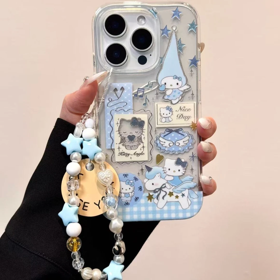 独角兽猫适用苹果16/15手机壳iphone13pro12女14小米oppo华为vivo
