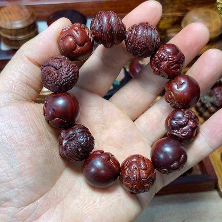 檀香紫檀（小叶紫檀）东艺十二生肖