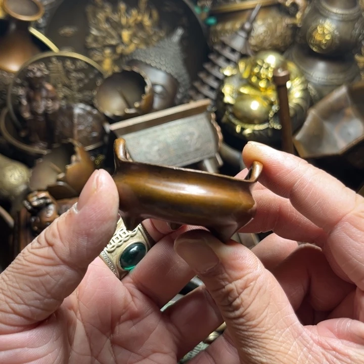 铜器摆件收收藏藏