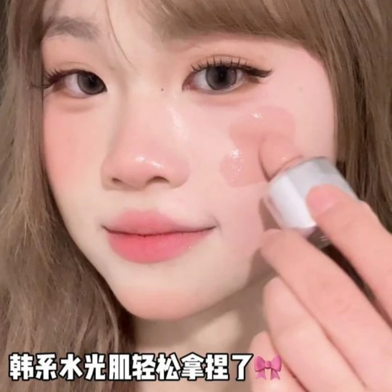 颊彩弥漫液体腮红轻薄细腻自然显色低饱和韩系蜜桃粉平价腮红胭脂