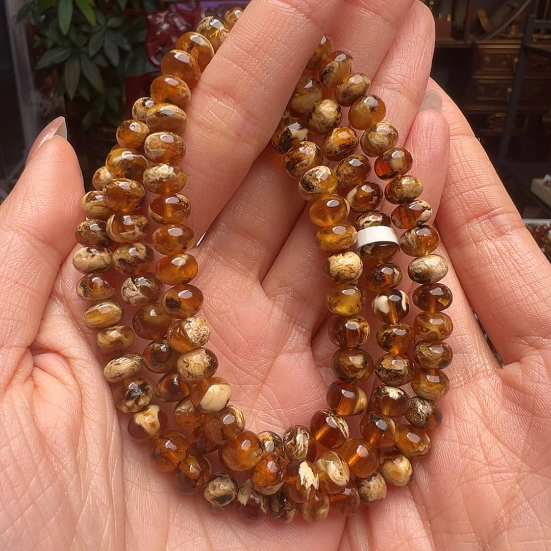 琥珀未镶嵌裸石抚顺琥珀20383七