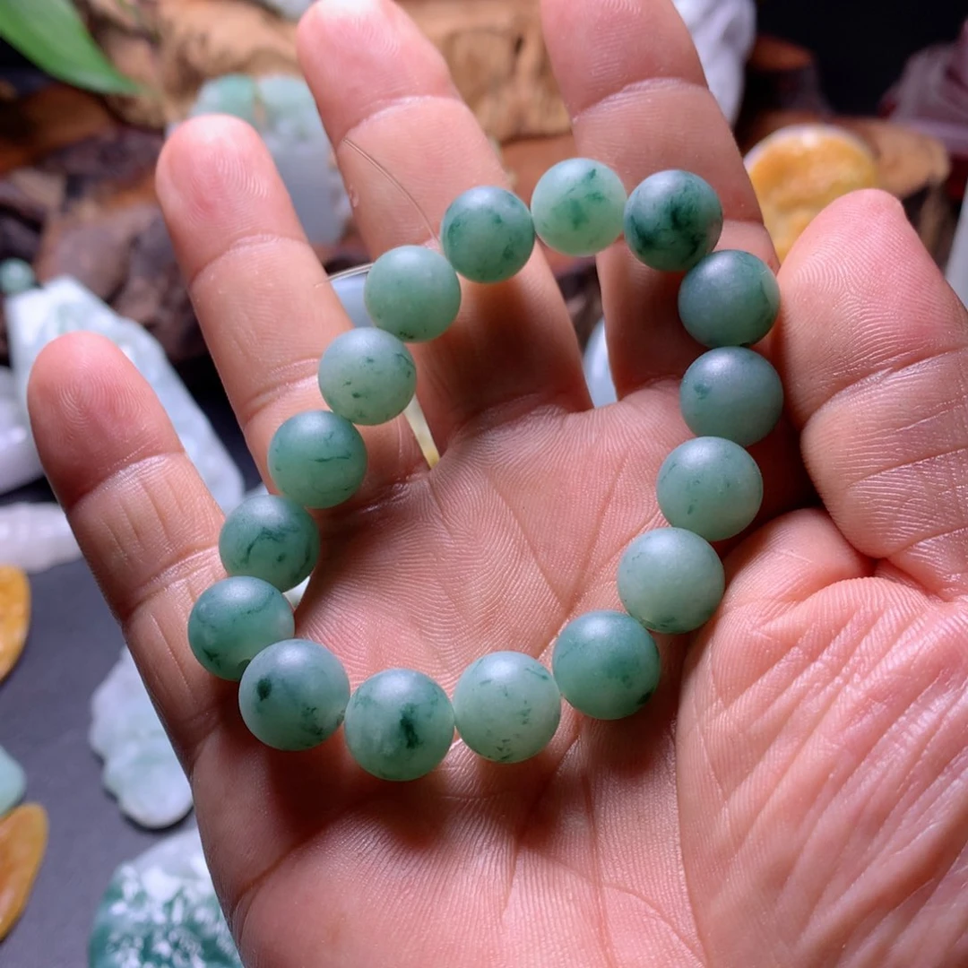 定制翡翠未镶嵌风**吟翡翠