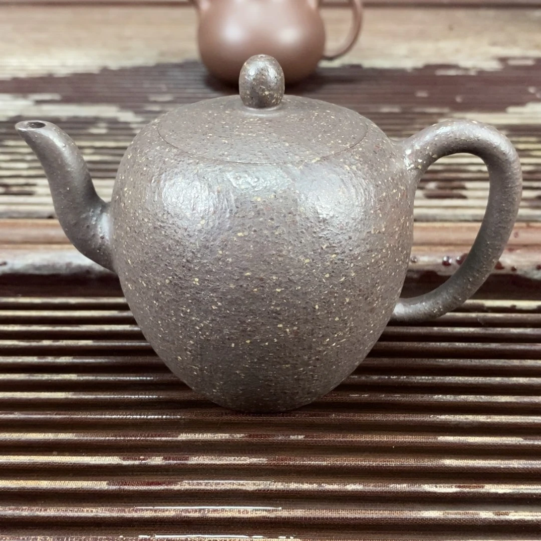 茶壶紫砂宜兴原矿紫砂壶美人肩230c