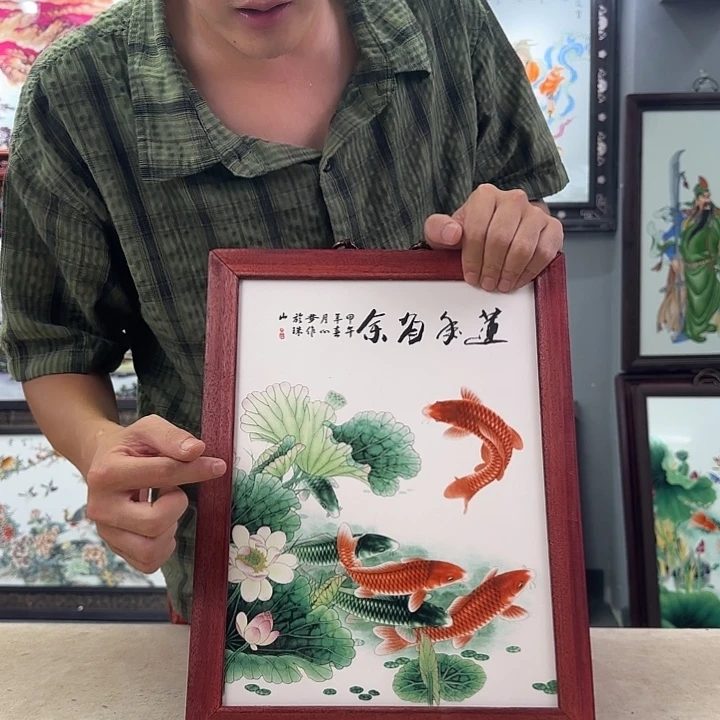 瓷片景德镇瓷板画
