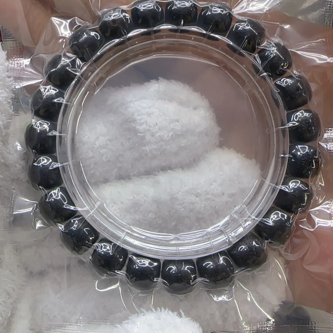 星月菩提手串68傲世黑巾星月菩提1.0桶单圈