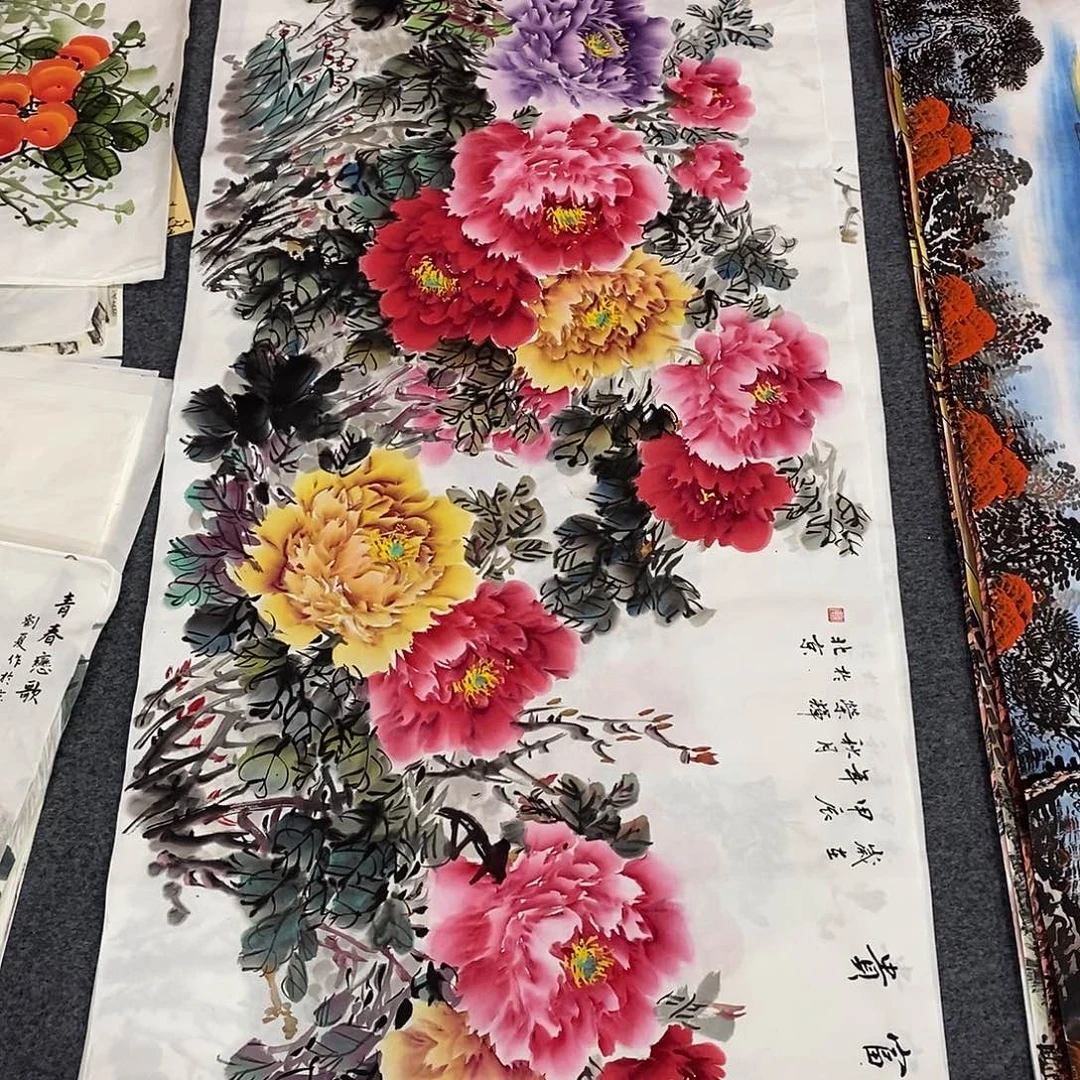 国画画画真的好画画