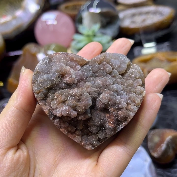 水晶未镶嵌发饰流沙爱心