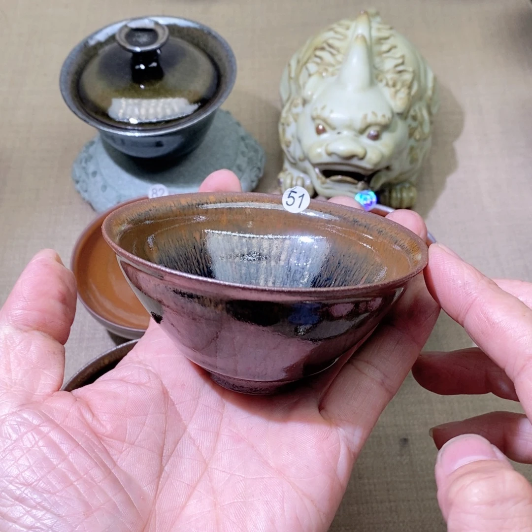 茶盏建盏主人杯漂亮51