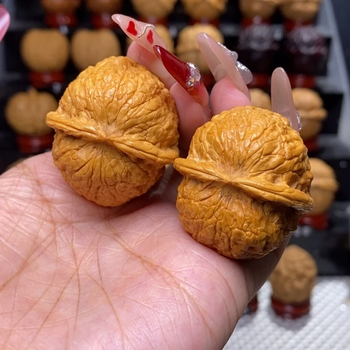 文玩核桃把件和尚头58号