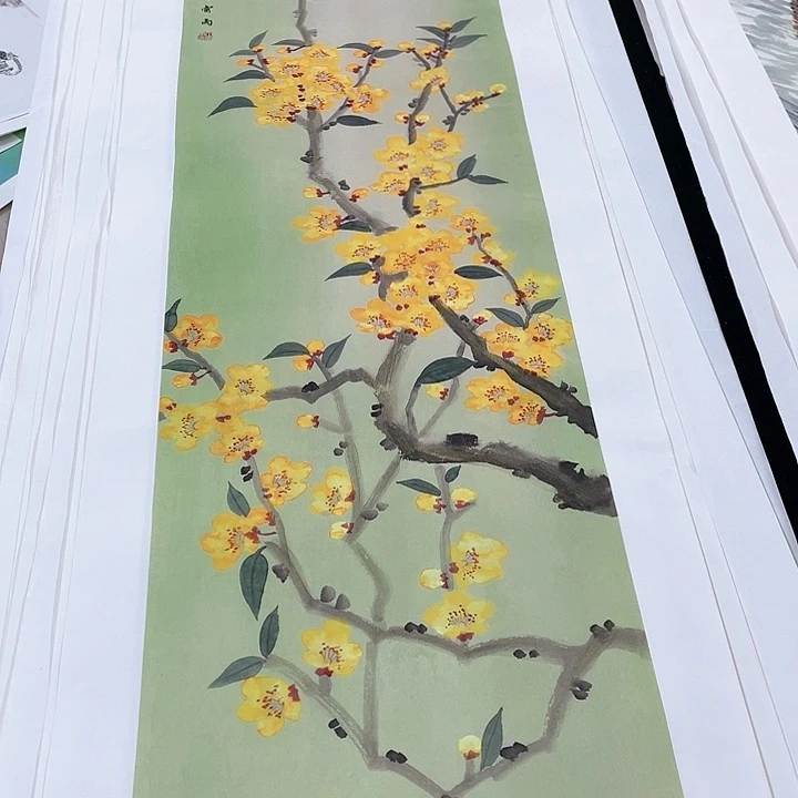 国画书画描金拓染金石传拓手写